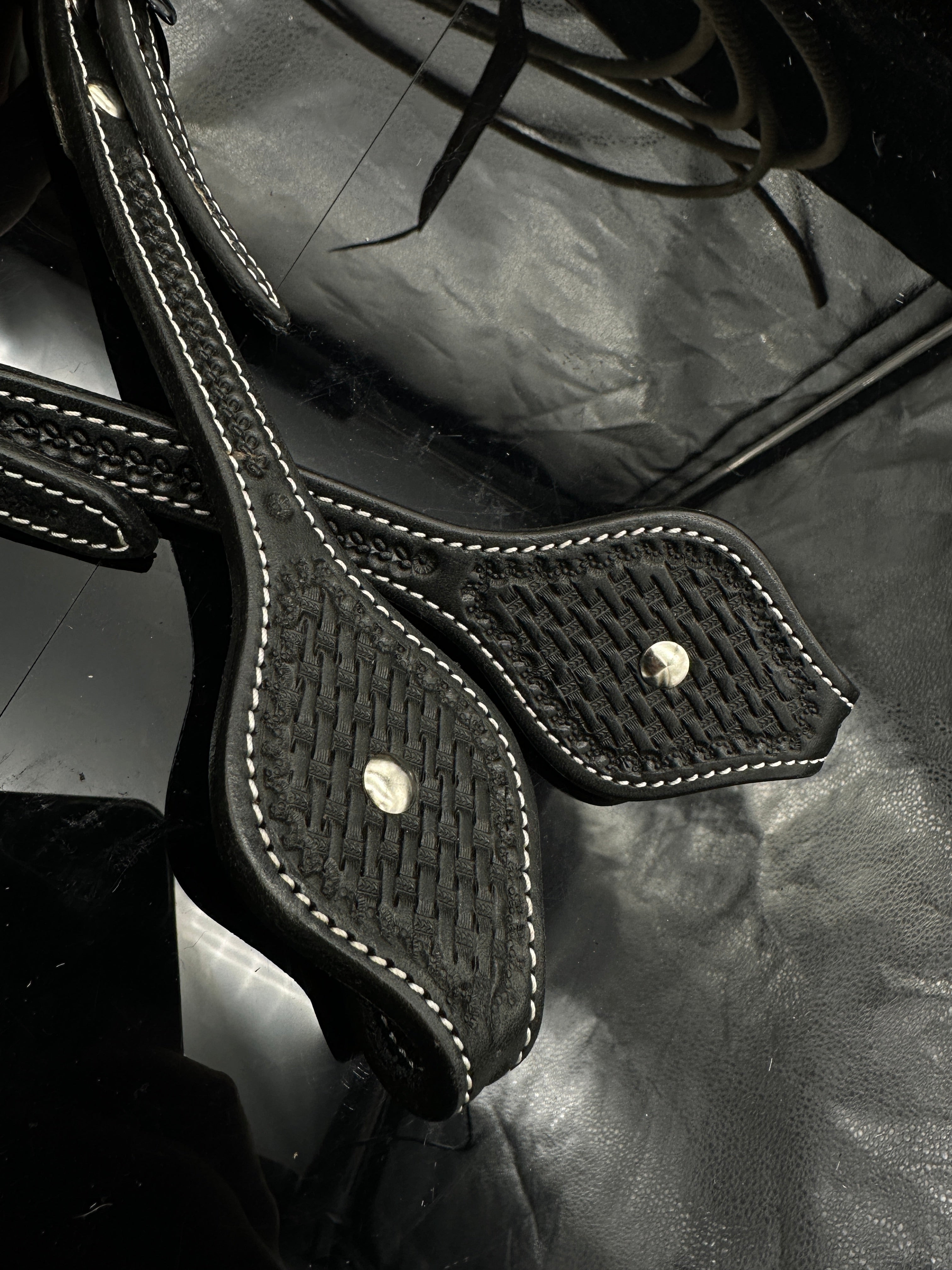 Basic | Black | Basket tooled hoofdstel